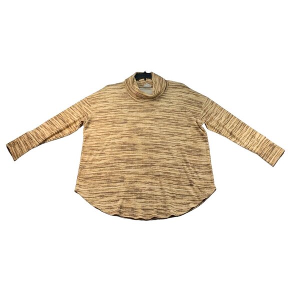 LuLaRoe Sweaters - LulaRoe Sweater Womens Plus Size 2XL Tan Long Sleeve Turtleneck